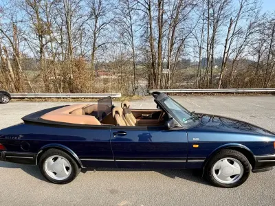 Gebraucht Saab 900 Cabriolet 141 PS (103 kW) 1992 Blau Cabrio