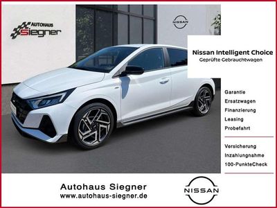 Neu Hyundai i20 N Line 101 PS (74 kW) 2025 Atlas white (saw) Limousine