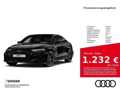 Neu Audi RS3 400 PS (294 kW) 2026 Schwarz Limousine