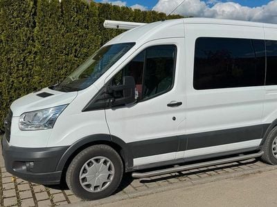 Second-hand Ford Transit 170 CP (125 kW) 2018 Alb Monovolum
