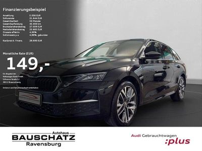 Gebraucht Skoda Octavia Exclusive 150 PS (110 kW) 2024 Schwarz Kombi