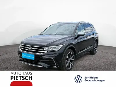 Gebraucht VW Tiguan Allspace Sound 200 PS (147 kW) 2021 Deep black perleffekt SUV