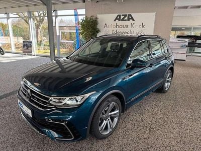 Usata VW Tiguan R-line 150 CV (110 kW) 2022 Blu SUV
