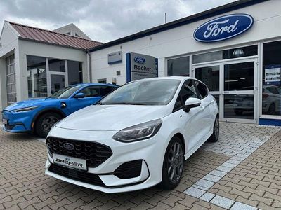 Gebraucht Ford Fiesta ST-Line 125 PS (91 kW) 2022 Frostweiß Kleinwagen
