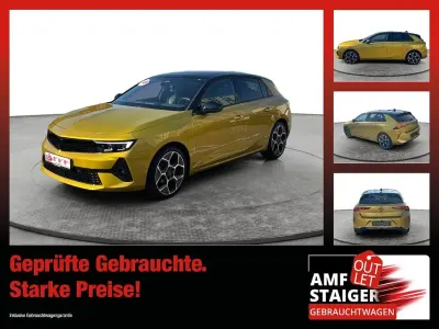 Gebraucht Opel Astra Ultimate 131 PS (96 kW) 2023 Kult gelb Limousine