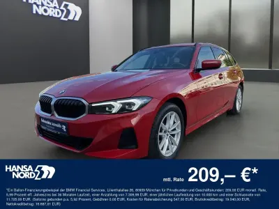 Gebraucht BMW 318 Shadowline 150 PS (110 kW) 2022 Rot / melbourne rot (metallic) Kombi
