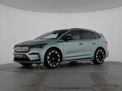 Arctic silber metallic Gebraucht 2021 Skoda Enyaq iV SportLine SUV | 34.884 € (Fairer Preis)