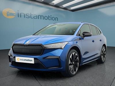 Blau Gebraucht 2022 Skoda Enyaq iV SUV | 35.799 € (Fairer Preis)