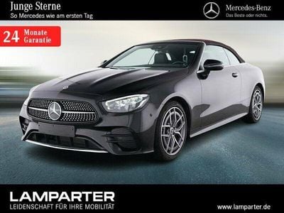 Second-hand Mercedes E200 AMG 197 CP (144 kW) 2023 Negru Cabrio