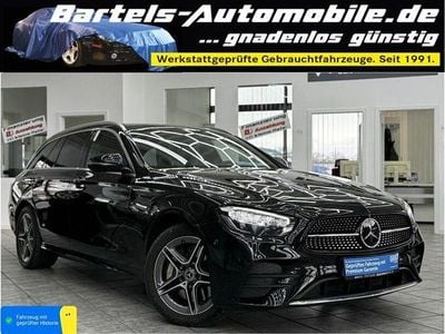 Gebraucht Mercedes E300 AMG line 194 PS (142 kW) 2021 Obsidianschwarz  metalliclack Kombi