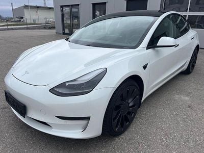 Gebraucht Tesla Model 3 Performance 377 kW (513 PS) 2021 Weiß Limousine