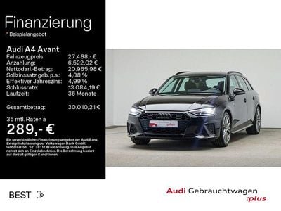 Gebraucht Audi A4 Competition 163 PS (119 kW) 2022 Mythosschwarz metallic (metallic) Kombi