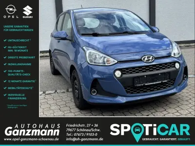 Gebraucht Hyundai i10 Style 87 PS (63 kW) 2018 Blau Kleinwagen