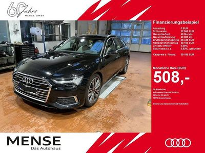 Mythosschwarz Gebraucht 2022 Audi A6 Design Kombi | 39.185 € (Fairer Preis)