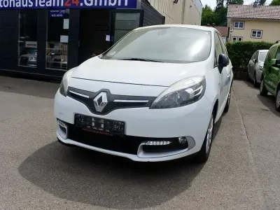 Gebraucht Renault Scénic LIMITED 110 PS (80 kW) 2015 Weiß Van / Kleinbus