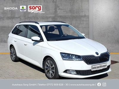 Gebraucht Skoda Fabia 95 PS (69 kW) 2022 Weiss Kleinwagen