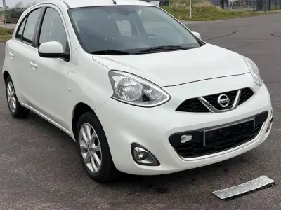 Gebraucht Nissan Micra 80 PS (58 kW) 2015 Weiß Kleinwagen