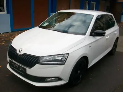 Gebraucht Skoda Fabia 95 PS (69 kW) 2021 Weiß Kleinwagen