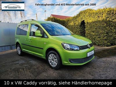 Gebraucht VW Caddy 102 PS (75 kW) 2014 Grün Van / Kleinbus