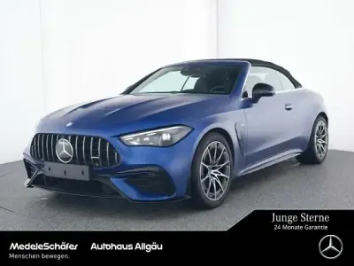 Second-hand Mercedes CLE53 AMG Premium Plus 449 CP (330 kW) 2025 Albastru Cabrio