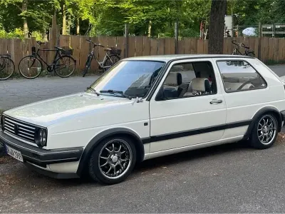 Gebraucht VW Golf II 55 PS (40 kW) 1989 Weiß Kleinwagen