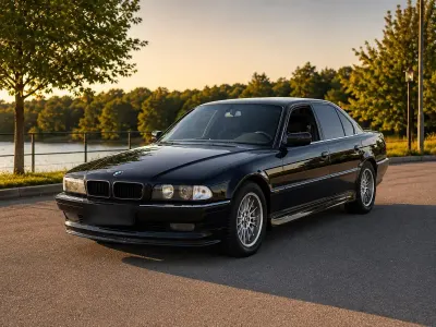 Gebraucht BMW 740 285 PS (209 kW) 1995 Schwarz Limousine