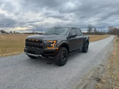Brugt Ford F-150 Raptor 450 HK (330 kW) 2018 Grå Pickup / Ladvogn