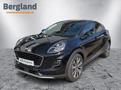 Gebraucht Ford Puma Titanium X 155 PS (114 kW) 2024 Lackierung metallic "obsidianschwarz" schwarz SUV