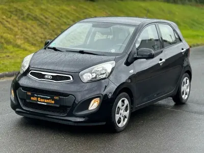 Gebraucht Kia Picanto Edition 7 69 PS (50 kW) 2015 Schwarz Kleinwagen