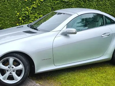 Gebraucht Mercedes SLK200 163 PS (119 kW) 2004 Silber Cabrio