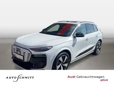 Gebraucht Audi Q6 e-tron S-Line 284 kW (387 PS) 2024 Gletscherweiß metallic SUV