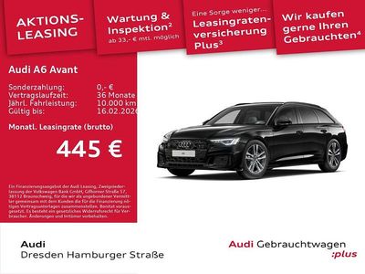 Mythosschwarz metallic Gebraucht 2025 Audi A6 Design Kombi | 48.990 € (Superpreis)