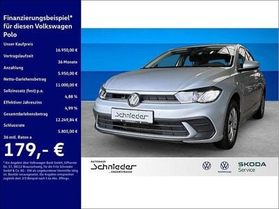 Gebraucht VW Polo Life 95 PS (69 kW) 2023 Silber Kleinwagen