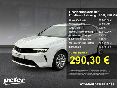 Gebraucht Opel Astra Edition 131 PS (96 kW) 2025 Arktis weiß (uni) Limousine