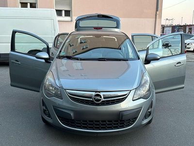 Gebraucht Opel Corsa 87 PS (63 kW) 2014 Blau Kleinwagen