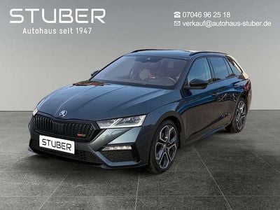 Quarzgrau metallic Gebraucht 2021 Skoda Octavia RS Kombi | 29.880 € (Fairer Preis)