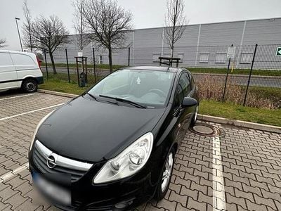Gebraucht Opel Corsa 82 PS (60 kW) 2008 Schwarz Kleinwagen