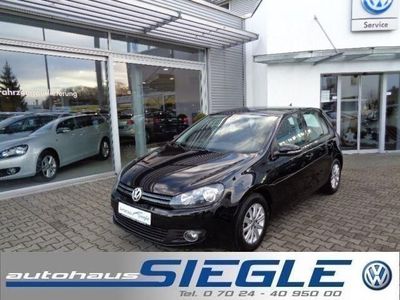 Gebraucht VW Golf VII Move 105 PS (77 kW) 2012 Schwarz Limousine