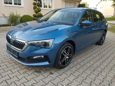 Gebraucht Skoda Scala Style 150 PS (110 kW) 2021 Blau Kleinwagen