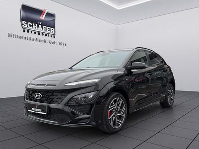 Gebraucht Hyundai Kona N Line 199 PS (146 kW) 2022 Schwarz SUV