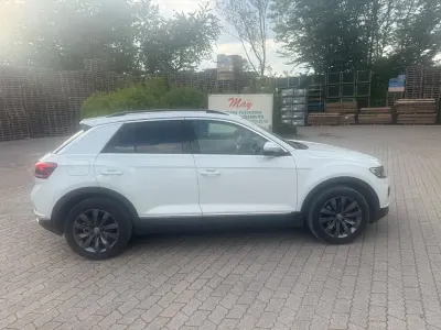 Używany VW T-Roc Sportline 190 KM (139 kW) 2020 Biały SUV