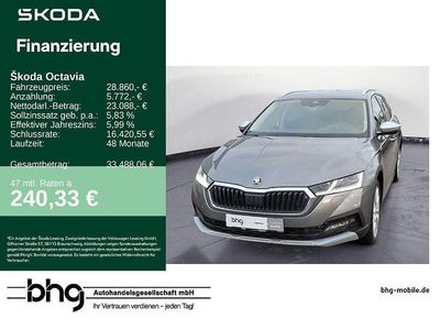 Gebraucht Skoda Octavia 150 PS (110 kW) 2023 Grau Kombi