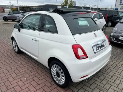 Gebraucht Fiat 500C Lounge 69 PS (50 kW) 2019 Weiss Cabrio