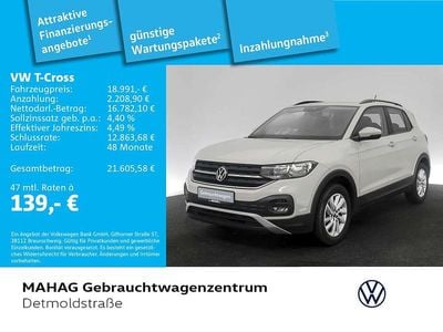 Gebraucht VW T-Cross Life 95 PS (69 kW) 2023 Ascotgrau SUV