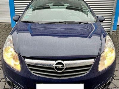 Gebraucht Opel Corsa Edition 60 PS (44 kW) 2009 Blau Kleinwagen