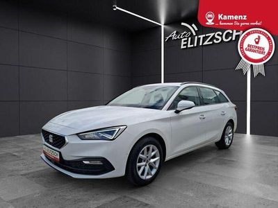 Gebraucht Seat Leon ST Style 150 PS (110 kW) 2022 "candy" weiss Kombi