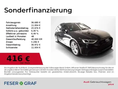 Gebraucht Audi A4 Business 265 PS (194 kW) 2023 Mythosschwarz metallic Kombi