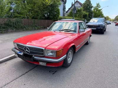 Gebraucht Mercedes SLC280 177 PS (130 kW) 1977 Rot Coupé