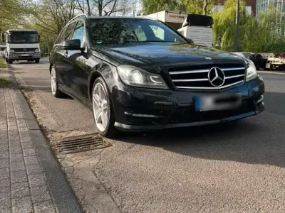 Brugt Mercedes C350 AMG line 265 HK (194 kW) 2011 Sort Stationcar