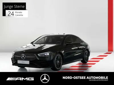 Gebraucht Mercedes CLA200 AMG 163 PS (119 kW) 2025 Kosmosschwarz metallic Coupé